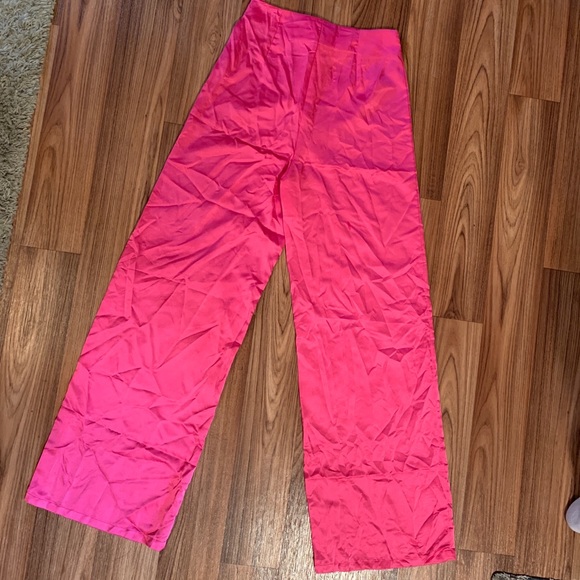 Katch Me Size 10 Pink Wide Leg Pajama Pants - Picture 4 of 8